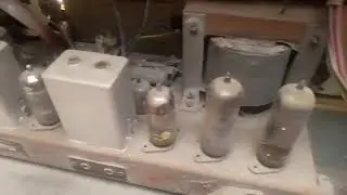 Radio a valvole Minerva Mauria