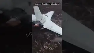 Rare Ukrainian Mozok Drone Taken Down!