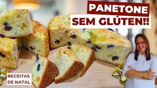 Panetone sem Glúten - Receitas de Natal