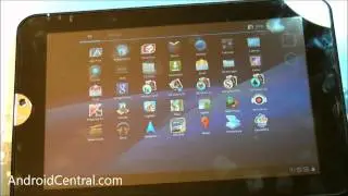 Toshiba Thrive Android Honeycomb tablet hands-on