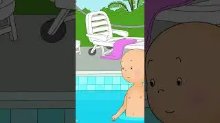 Caillou Teaches Rosie To Swim