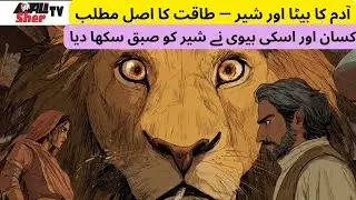 The Lion Who Learned the True Meaning of Power/moral story hindi/urdu