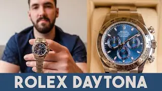 ROLEX Daytona w/ Blue Dial 116509 Cosmograph Watch (UNBOXING&REVIEW)