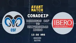 CONADEIP EN VIVO 🔴 | Borregos CSF vs. Universidad IBERO |  F&uacute;tbol SOCCER VAR. MAYOR