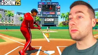 THIS CREATED STADIUM IS INSANE IN MLB THE SHOW 25 DIAMOND DYNASTY...