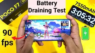 POCO F7 BGMI 90fps Battery Draining Test Heating Test🚀🚀🚀🔥🔥🔥 #pocof7 