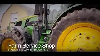 Cornell farm tractor gets clean, green biodiesel makeover