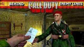 Call of Duty Spain at War: Behind Enemy Lines (N) VETERAN Gameplay custom