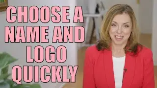 Copywriter Tip #3:  Choose A Name And Logo Quickly