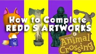 3 Days Complete | Tips & Trick: How to complete Redd Artworks | Animal Crossing New Horizons