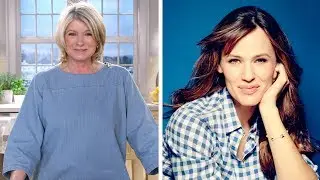 Martha Stewart and Jennifer Garner