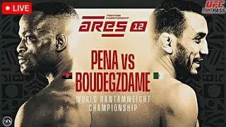 ARES FC 12: Pena vs. Boudegzdame | MMA LIVE STREAM & FIGHT COMPANION | AFC Fights on UFC Fight Pass