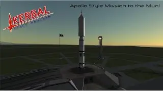 Apollo Style Mun Mission in KSP