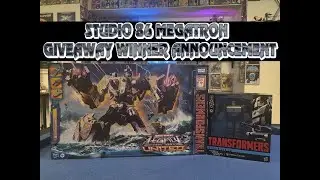 Studio 86 MEGATRON Giveaway Winner Announcement! Plus unboxing TIDALWAVE!