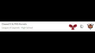 LoL: Clawed 9 v Plattsburgh Hornets