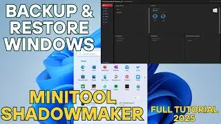 How to Backup Your Entire Windows System with MiniTool ShadowMaker Pro | Full Tutorial (2025)