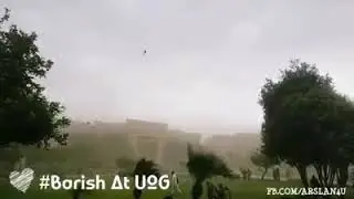 Rain in univeresty of gujrat🙂