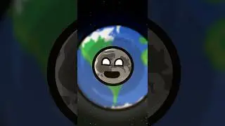 The phases of the Moon! #solarballs #shorts #planetballs #solarballsshorts  #space #animation