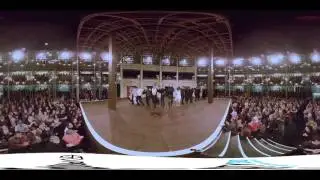 Pop up Globe 360 degree video experience by Property3D