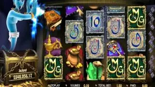 Millionaire Genie - Slot Game Feature - Scatter Free Spins