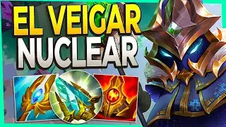 😱 ¡BUILD DE HIPERESCALADO! QUÉ MIEDO ME DA SU JUNGLA... 😱 Veigar Mid Gameplay S14