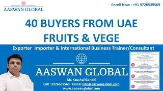 UAE Buyers for Fruits & Vegetables