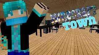 Minecraft Town: helping someone move in (EP1) (Part 2) {minecraft roleplay}