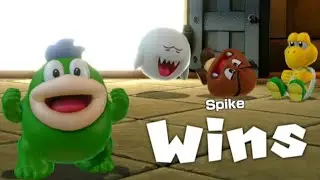 Super Mario Party Jamboree - Boo VS Spike VS Goomba VS Koopa Troopa (Master Difficult)