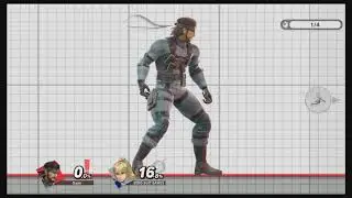 [SSBU] Snake's Pop-off Animation