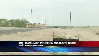 Man Arrested after Leading Police on Multi-City Chase