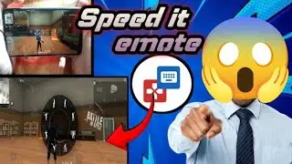 First playing emote ⚡in free fire 😱 mobaile key up bottom 