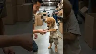 Brave dog protects his little sister 🐶💔 #dog #aishorts