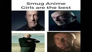 Cringe anime memes replaced with breaking bad