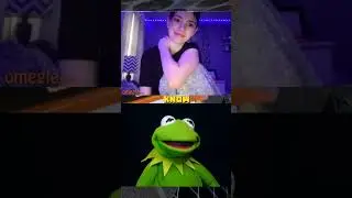 Kermit Can Make Anyone Laugh🐸😈 #funnygirl #omegle #kermit #kermitthefrog #funnyclips #lolclips