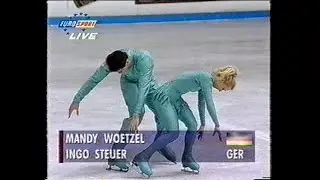 Mandy Woetzel & Ingo Steuer GER - 1995 European Figure Skating Championships Free Skate