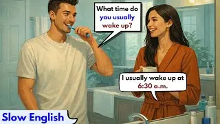 Daily English Conversation Practice | At Home Conversation | Easy English Listening A2 Level ✅