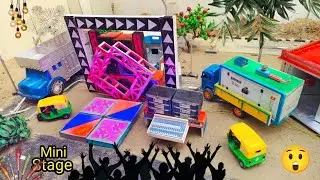 New mini stage program | how to making mini stage | Dj sound check dj toy makingI at-Home | srdj