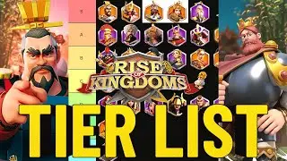 Epic & Legendary Commander Tier List (2025) |KVK1|  #riseofkingdoms #riseofkingdomsguide