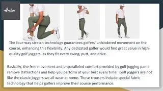 Can one wear joggers at a golf course   Know the Rules