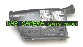 Old VHS camera, what's inside? Что внутри старой VHS камеры? 4K