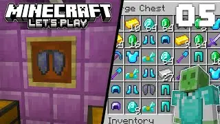 Minecraft Let's Play - Ep. 5: INSANE END LOOT! (Minecraft 1.18 Caves & Cliffs)