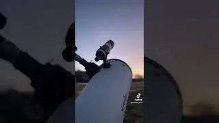 Capturing the star Capella with my telescope #astrophotography #space #foryou #telescope #astronomy