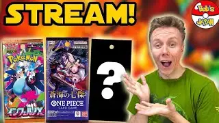 Bob's Japan is LIVE from Tokyo! Pokemon Cards, One Piece Cards, and much more! See you there! 😉