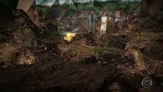 Garimpo de ouro em Santa Luz no fantástico