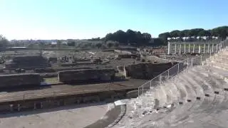 OurTour visit Minturnae Roman ruins at Minturno, Italy