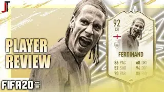 FIFA 20 PRIME MOMENT RIO FERDINAND 92 PLAYER REVIEW