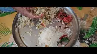 Methi Shag,Tomato salad,cauliflower curry with rice&hearts;️😋 Like and Subscribe #asmr #mukhbang