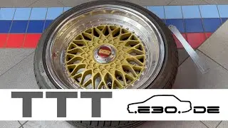 Lenso BSX 8,5x17 Felgen für BMW E30 4x100 im Kurztest