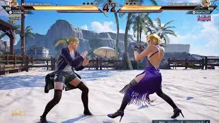 TEKKEN8 Nina mirror match vs the legendary BlueFire2009 🤣🤣