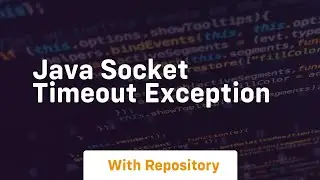 java socket timeout exception